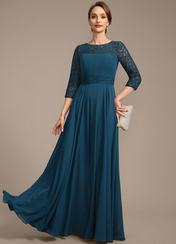 Robe Élégante Mousseline Émeraude Chic - gallery 5