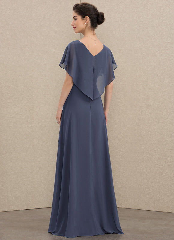 Robe Fluide Chic Col V Drapé - gallery 3