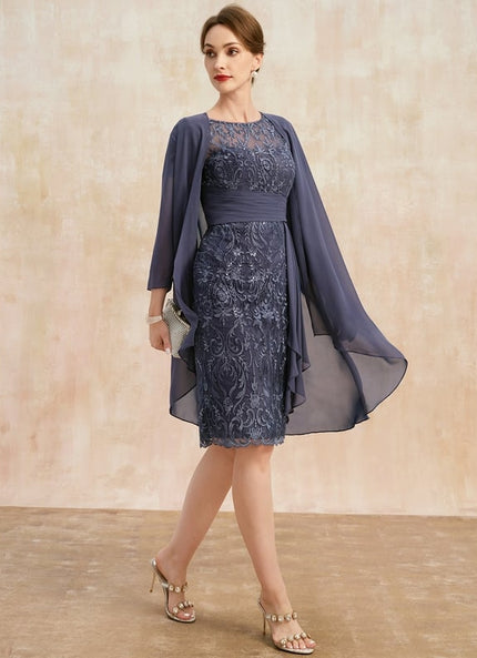 Robe De Soirée Bleu Nuit Femme