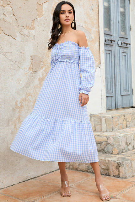 Robe Vichy Bleu - gallery 5