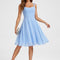 Robe Pull Bleu Ciel