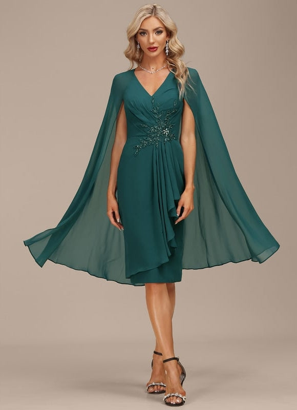 Robe Élégante À Cape Verte