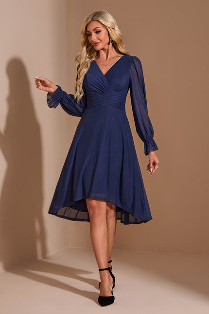 Robe Bleu Nuit Pour Mariage - gallery 4