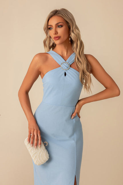 Robe Bleu Electrique Femme - gallery 5
