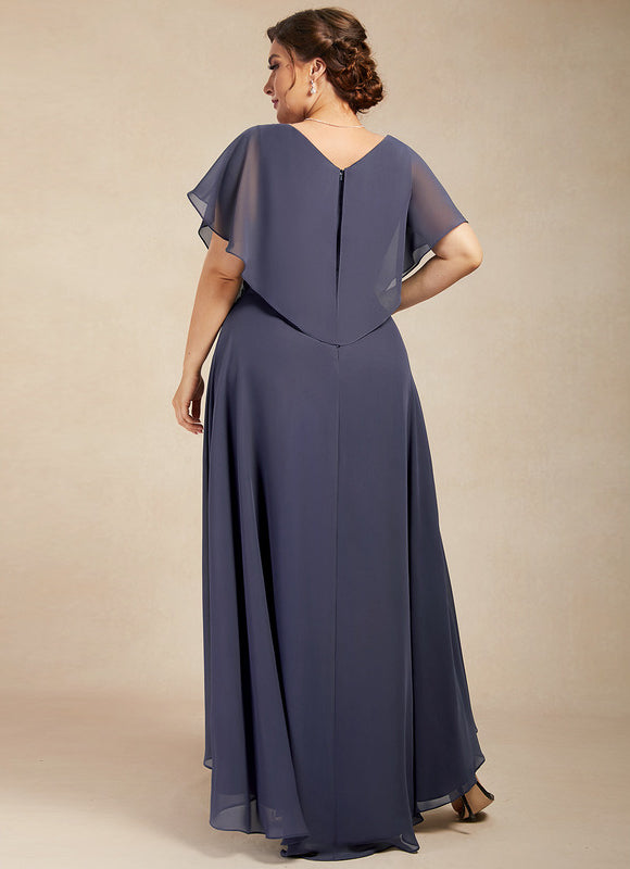 Robe Fluide Chic Col V Drapé - gallery 5