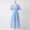 Robe Bleu Courte