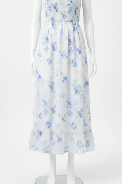 Robe Florale Chic Col V Été