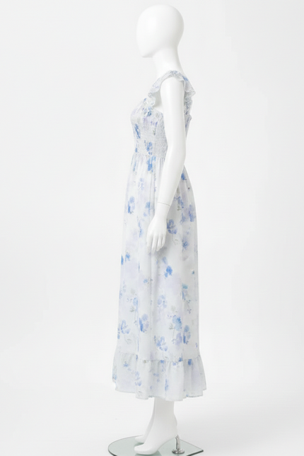 Robe Florale Chic Col V Été