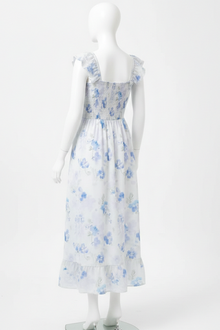 Robe Florale Chic Col V Été