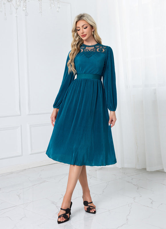 Robe Bleu Canard Femme